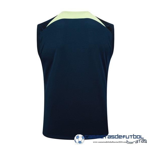 Nike Entrenamiento Sin Mangas Brasil Equipación 2023 Azul Marino III Verde - Image 2