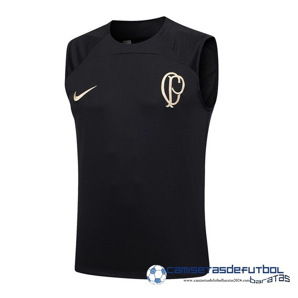 Nike Entrenamiento Sin Mangas Corinthians Paulista Equipación 2023 2024 Negro