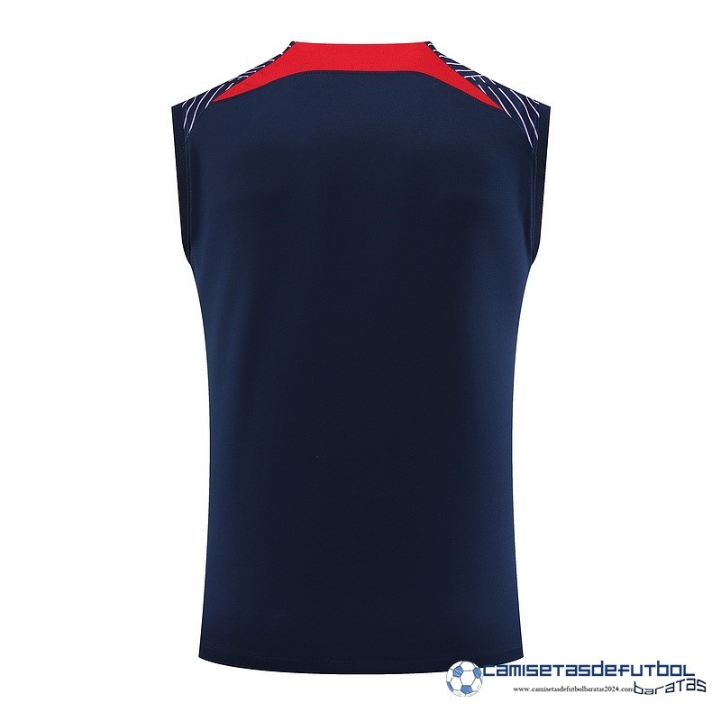 Nike Entrenamiento Sin Mangas Paris Saint Germain Equipación 2023 2024 Azul Rojo Purpura - Image 2