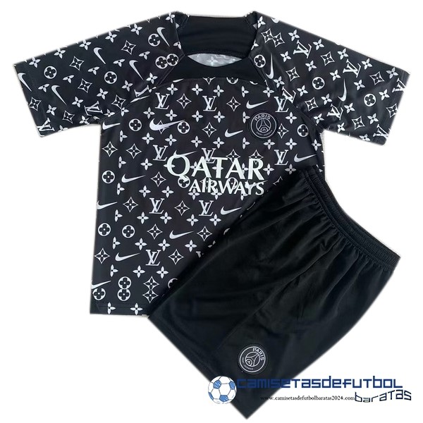 Nike Especial Conjunto De Niños Paris Saint Germain Equipación 2023 2024 Negro