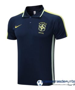 Nike Polo Brasil  Equipación 2023 Azul Marino Verde