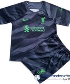 Nike Portero Conjunto De Hombre Liverpool Equipación 2023 2024 Negro