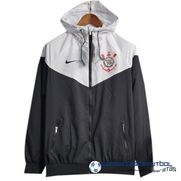 Nike Rompevientos Corinthians Paulista Equipación 2023 2024 Blanco Negro