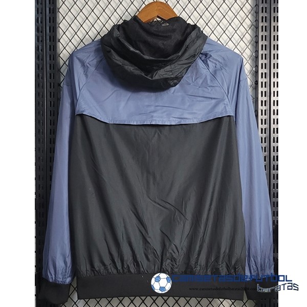 Nike Rompevientos Inter Milán Equipación 2023 2024 Azul Negro - Image 2