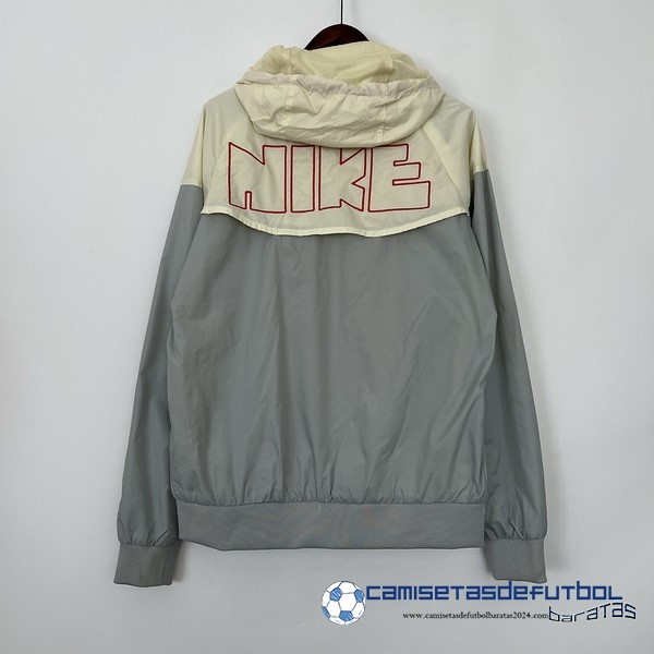 Nike Rompevientos Nike Equipación 2023 2024 Amarillo Gris - Image 2