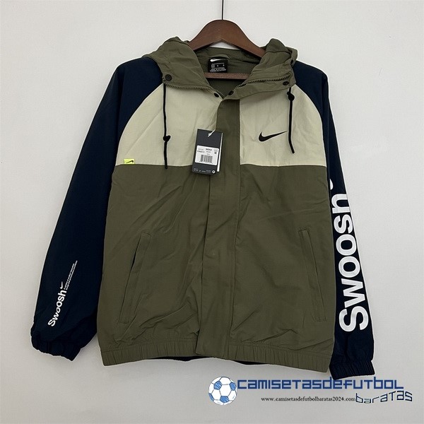 Nike Rompevientos Nike Equipación 2023 2024 Verde Azul