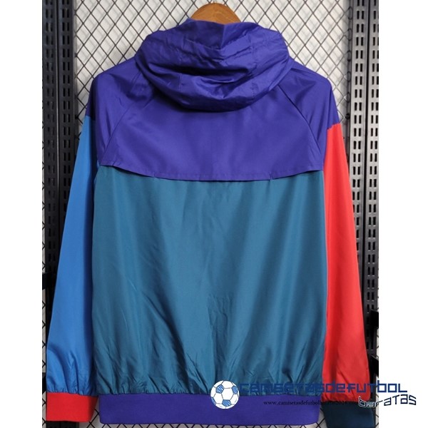 Nike Rompevientos Paris Saint Germain 2022  Equipación 2023 Purpura Verde - Image 2