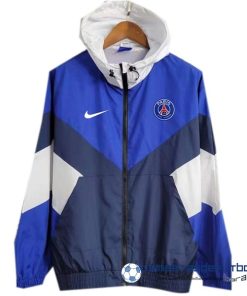 Nike Rompevientos Paris Saint Germain  Equipación 2023 2024 Azul Blanco
