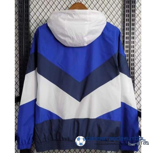 Nike Rompevientos Paris Saint Germain Equipación 2023 2024 Azul Blanco - Image 2