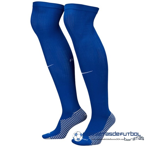 Nike Segunda Calcetines Atlético Madrid Equipación 2023 2024 Azul