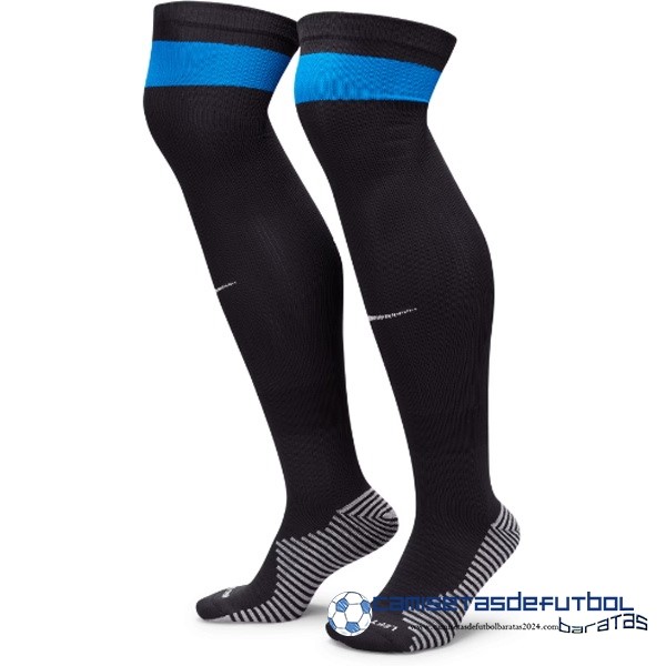 Nike Segunda Calcetines Niños Chelsea Equipación 2023 2024 Negro