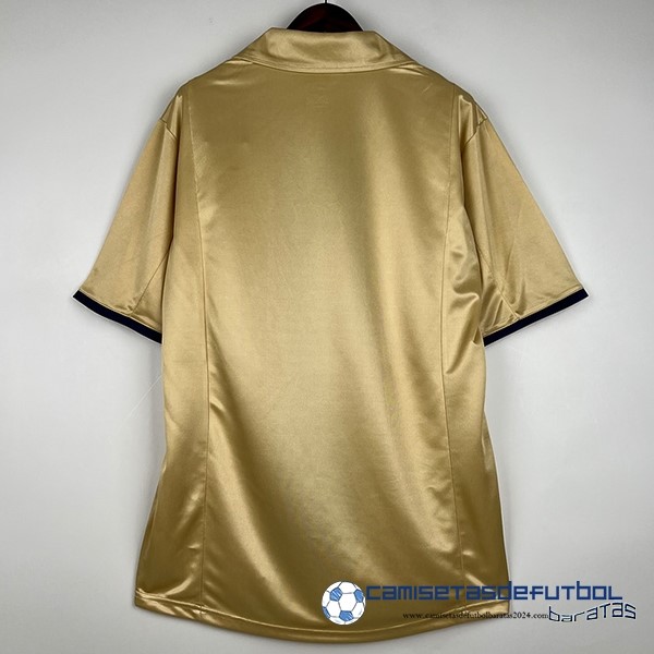 Nike Segunda Camiseta Barcelona Retro Equipación 2001 2003 Amarillo - Image 2