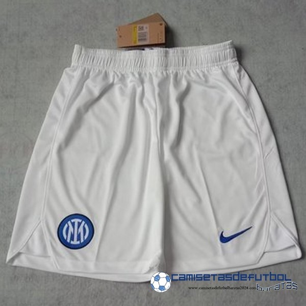 Nike Segunda Pantalones Inter Milán Equipación 2023 2024 Blanco - Image 2