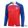 Nike Sudadera Entrenamiento Atlético Madrid Equipación 2023 2024 Rojo Azul Rosa