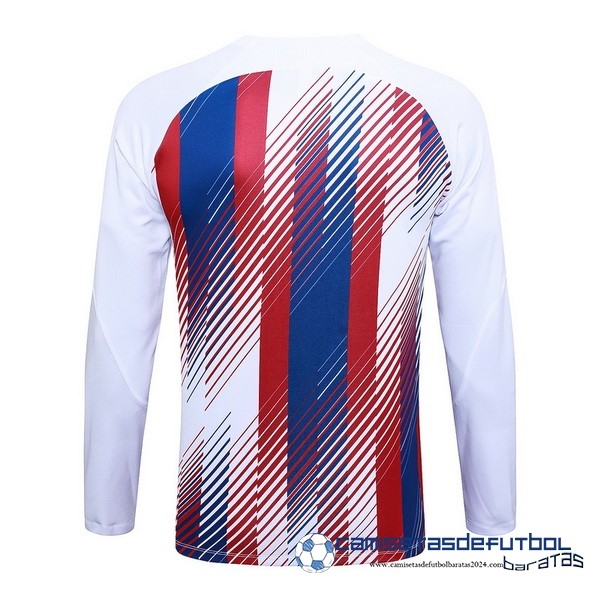 Nike Sudadera Entrenamiento Barcelona Equipación 2023 2024 Rojo Blanco Azul - Image 2