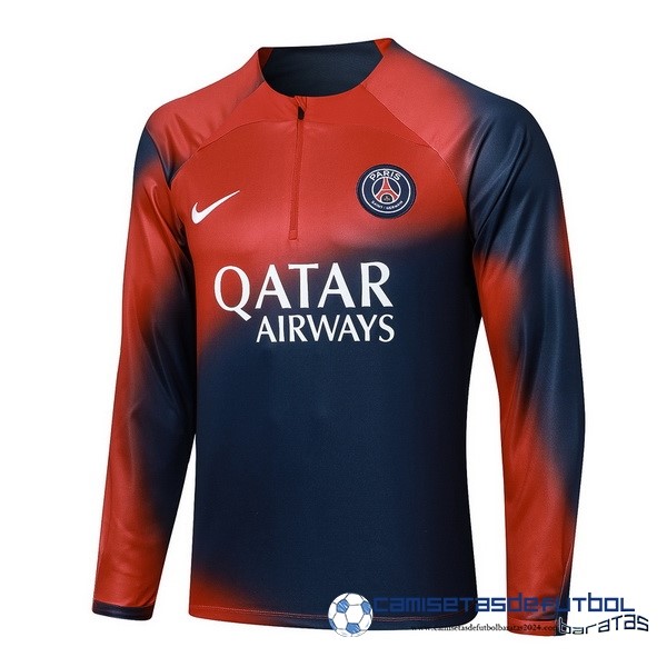 Nike Sudadera Entrenamiento Paris Saint Germain Equipación 2023 2024 Azul Marino Rojo