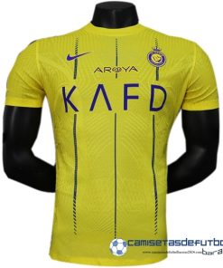 Nike Tailandia Casa Jugadores Camiseta Al Nassr  Equipación 2023 2024 Amarillo