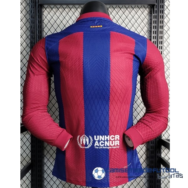 Nike Tailandia Casa Jugadores Manga Larga Barcelona Equipación 2023 2024 Azul - Image 2
