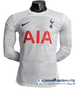 Nike Tailandia Casa Jugadores Manga Larga Tottenham Hotspur  Equipación 2023 2024 Blanco