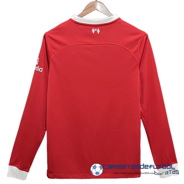 Nike Tailandia Casa Manga Larga Liverpool Equipación 2023 2024 Rojo - Image 2