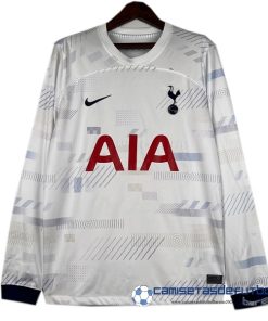 Nike Tailandia Casa Manga Larga Tottenham Hotspur  Equipación 2023 2024 Blanco