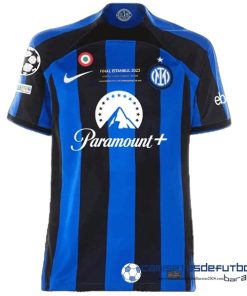 Nike Tailandia Casa UEFA Champions League Finals Camiseta Inter Milán 2022 Equipación 2023 Azul