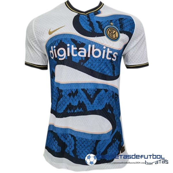 Nike Tailandia Concepto Jugadores Camiseta Inter Milán Equipación 2023 2024 Blanco