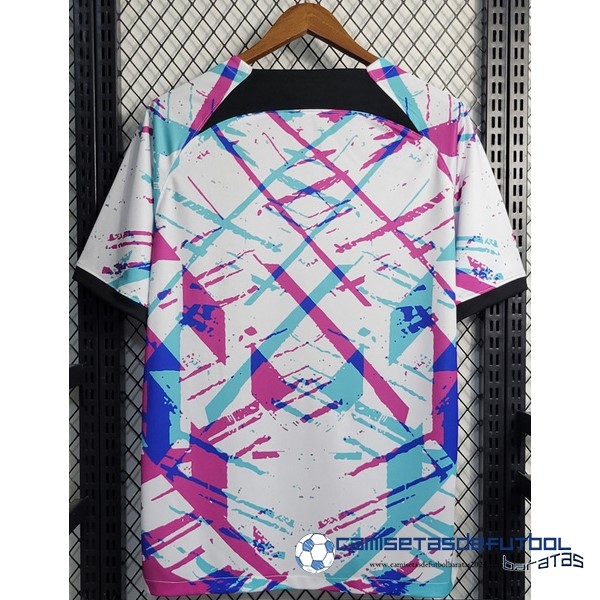 Nike Tailandia Especial Camiseta Barcelona  Equipación 2023 2024 Blanco Purpura - Image 2
