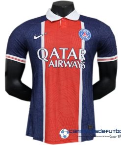 Nike Tailandia Especial Jugadores Camiseta Paris Saint Germain Equipación 2023 2024 Azul Rojo