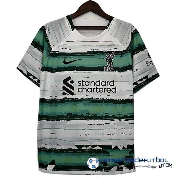Nike Tailandia Segunda Concepto Camiseta Liverpool  Equipación 2023 2024 Verde Blanco