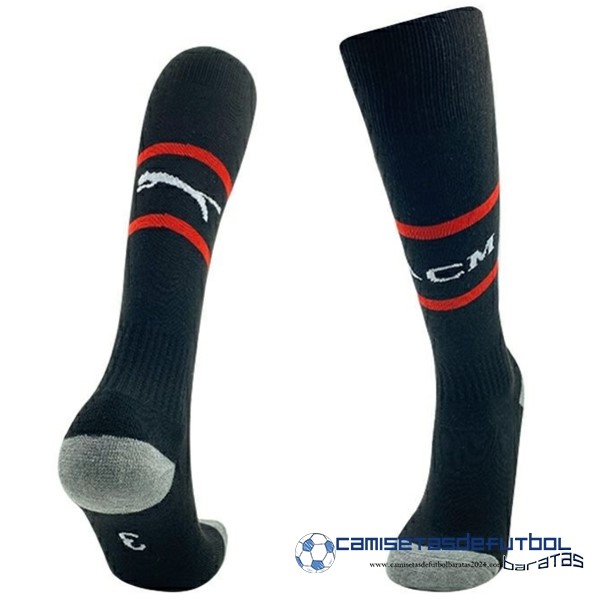 PUMA Casa Calcetines AC Milan Equipación 2023 2024 Negro