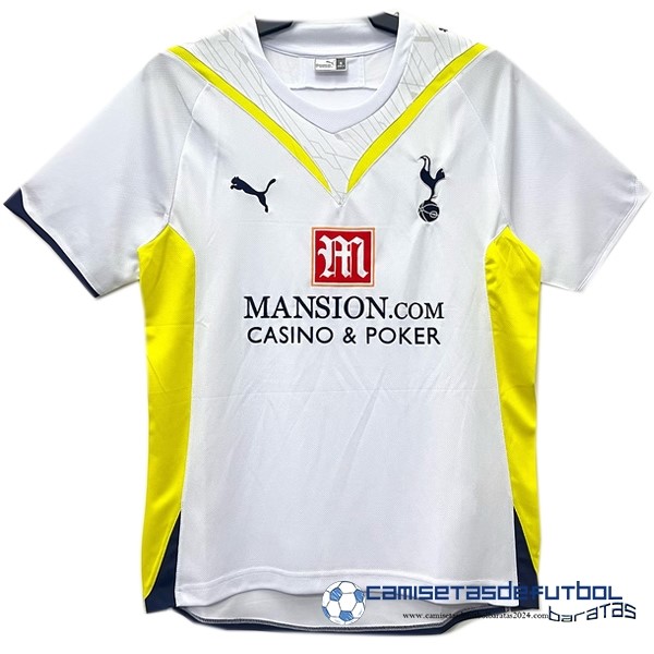 PUMA Casa Camiseta Tottenham Hotspur Retro Equipación 2009 2010 Blanco
