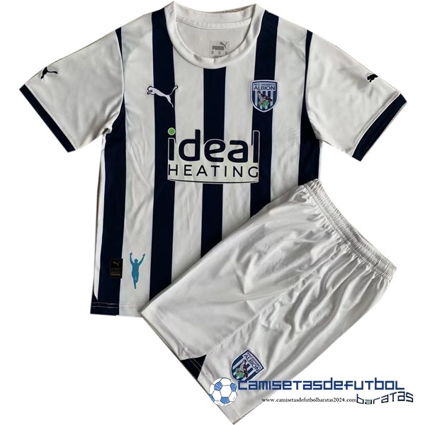 PUMA Casa Conjunto De Niños West Brom  Equipación 2023 2024 Blanco