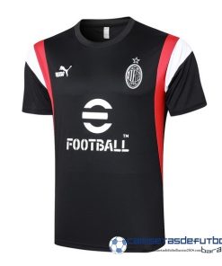 PUMA Entrenamiento AC Milan Equipación 2023 2024 Negro Rojo Blanco