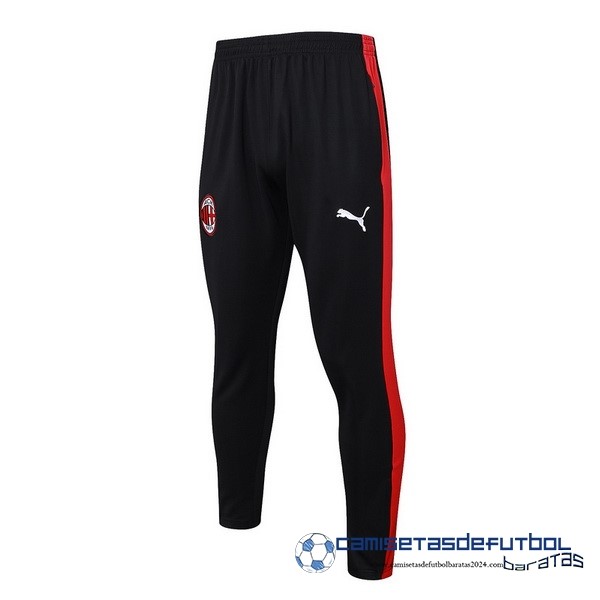 PUMA Pantalones Deportivos AC Milan Equipación 2023 2024 Negro I Rojo