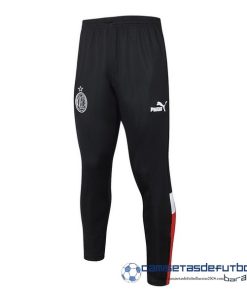 PUMA Pantalones Deportivos AC Milan Equipación 2023 2024 Negro Rojo Blanco