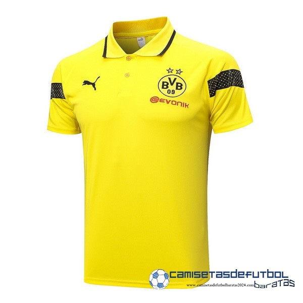 PUMA Polo Borussia Dortmund  Equipación 2023 2024 Amarillo