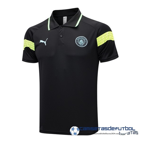 PUMA Polo Manchester City Equipación 2023 2024 Negro
