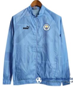 PUMA Rompevientos Manchester City  Equipación 2023 2024 Azul Claro