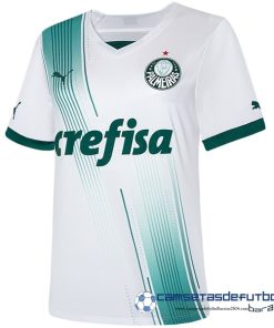 PUMA Segunda Mujer Camiseta Palmeiras Equipación 2023 2024 Blanco