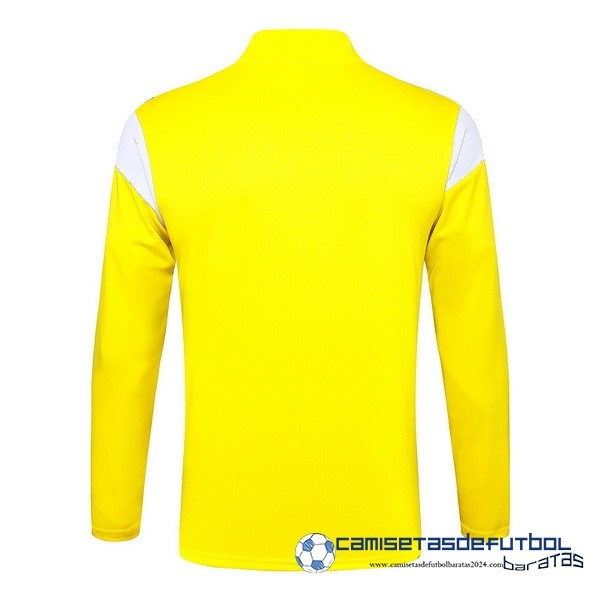 PUMA Sudadera Entrenamiento Borussia Dortmund Equipación 2023 2024 Amarillo Negro Blanco - Image 2
