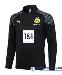 PUMA Sudadera Entrenamiento Borussia Dortmund Equipación 2023 2024 Negro Gris