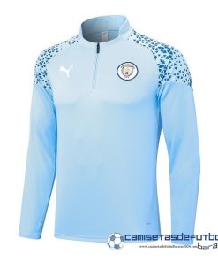 PUMA Sudadera Entrenamiento Manchester City  Equipación 2023 2024 Azul Claro