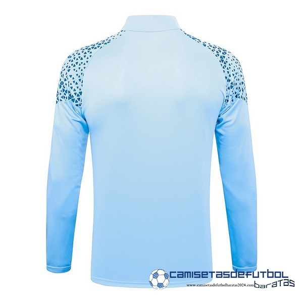 PUMA Sudadera Entrenamiento Manchester City Equipación 2023 2024 Azul Claro - Image 2