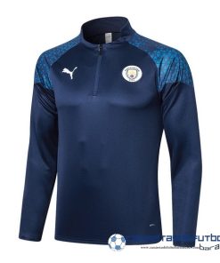 PUMA Sudadera Entrenamiento Manchester City  Equipación 2023 2024 Azul Marino