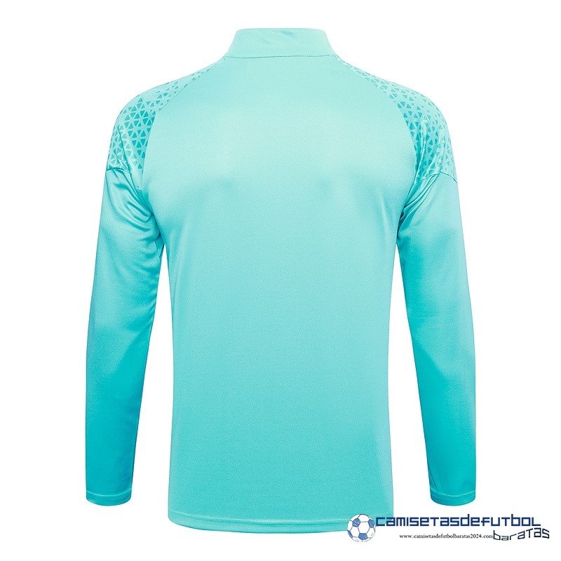 PUMA Sudadera Entrenamiento Marsella Equipación 2023 2024 Azul Verde - Image 2