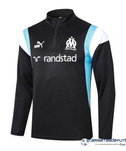 PUMA Sudadera Entrenamiento Marsella Equipación 2023 2024 Negro Azul Blanco