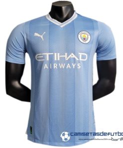 PUMA Tailandia Casa Jugadores Camiseta Manchester City Equipación 2023 2024 Azul