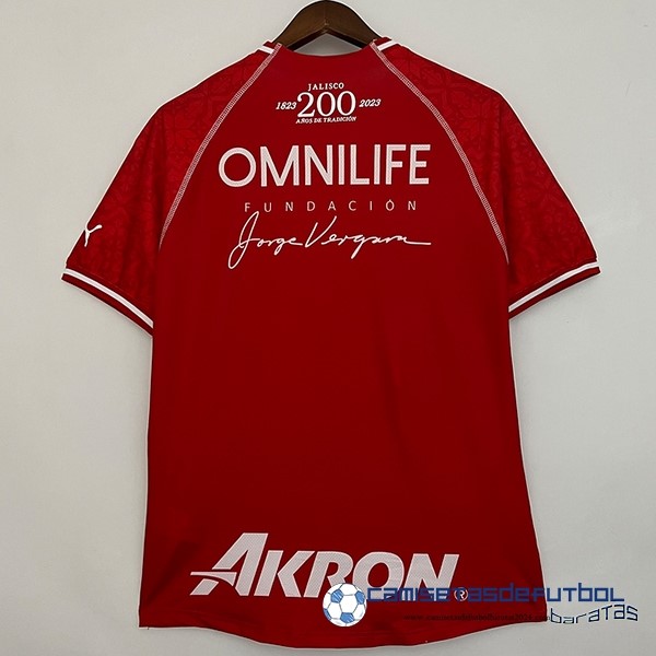 PUMA Tailandia Especial Camiseta CD Guadalajara 2022  Equipación 2023 Rojo - Image 2