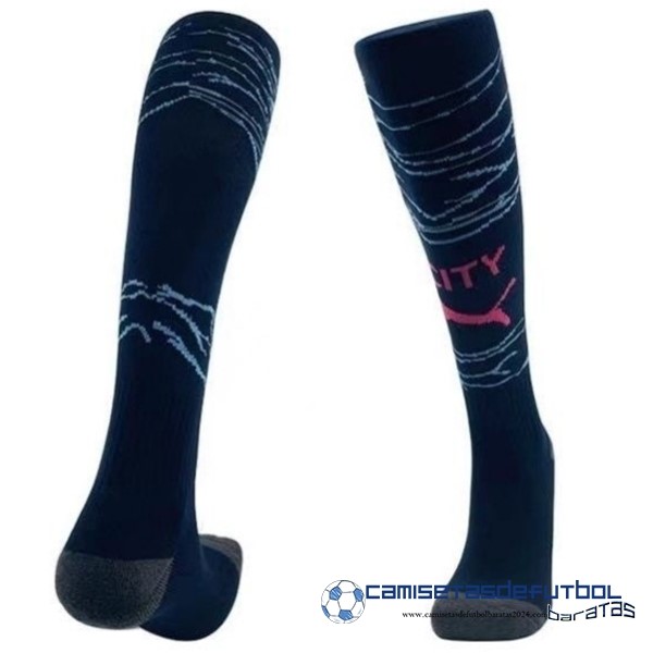 PUMA Tercera Calcetines Niños Manchester City Equipación 2023 2024 Negro